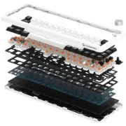 GamePro Asgard Valhalla MK210W Pro 65 RGB Wireless/Bluetooth/USB White (MK210W Pro) (UA)