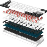 GamePro Genesis Infinity MK130BW Outemu Swithes USB White (MK130BW) (UA)