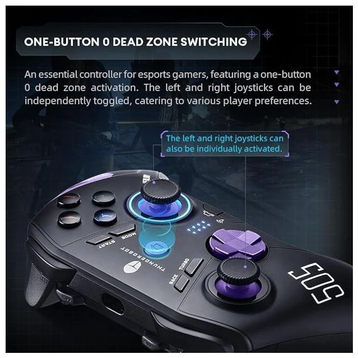 Геймпад Thunderobot G50S Tri-mode (G50S) (UA) ; Платформа: PC, Android, Nintendo Switch;