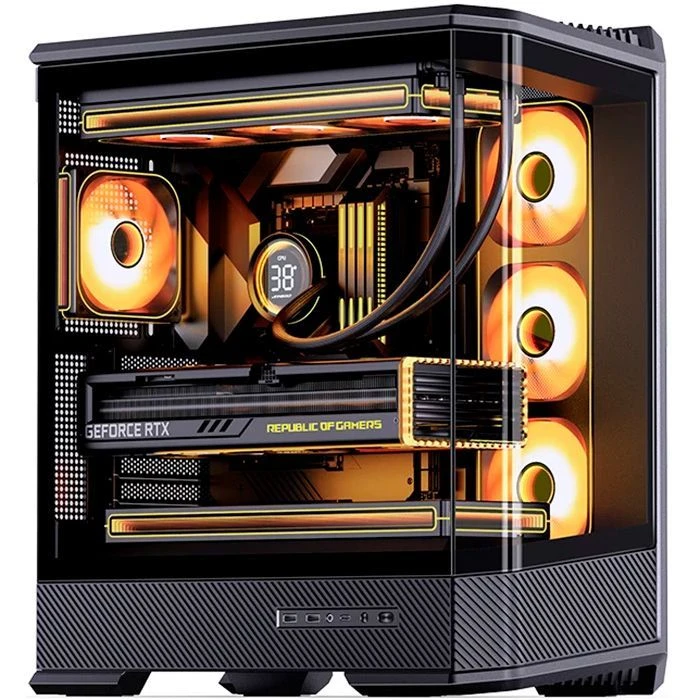 JONSBO D400 Black (UA) ; Типоразмер: Miditower; Способ