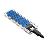 Карман зовнішній Dynamode M.2 SSD NVMe/SATA combo ч-з USB3.2 GEN2 Type-C (DM-CAD-SSD09) (UA)