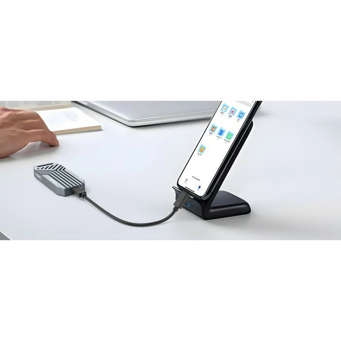 Карман внешний Maiwo M.2 SSD NVMe 2280 ч-з USB4.0 Type-C 40Gbps (K1695) (UA)