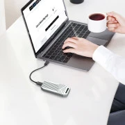 Карман зовнішній Maiwo M.2 SSD NVMe 2280 ч-з USB4.0 Type-C 40Gbps (K1695) (UA)