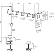 Кронштейн OfficePro MA111B (UA)