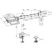 Кронштейн OfficePro MA113B (UA)