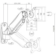 Кронштейн OfficePro MA300B (UA)