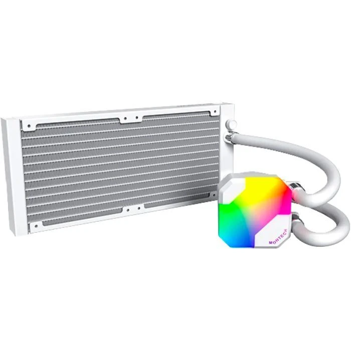 Кулер для процесора MONTECH HYPER FLOW ARGB 240 (W) (UA) ; Кількість вентиляторів: 2;