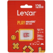 Lexar 128GB microSDXC class 10 UHS-I U3 V30 A2 Play (LMSPLAY128G-BNSNG) (UA)