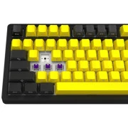 Lorgar KBP70TKLW Wireless TKL Mechanical Pro UA Black/Yellow (LRG-KBP70TKLW-YL-US) (UA)