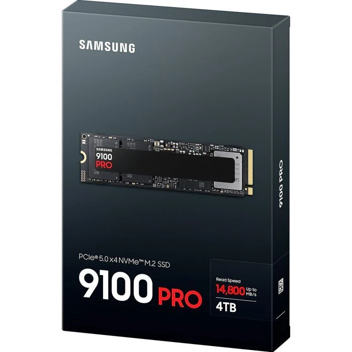 M.2 2280 4TB 9100 PRO Samsung (MZ-VAP4T0BW) (UA) ; Объем памяти: 4 TB; Тип