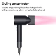 Dyson HD07 Supersonic Origin Black/Nickel (475201-01) (UK)