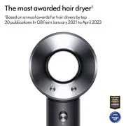 Dyson HD07 Supersonic Origin Black/Nickel (475201-01) (UK)