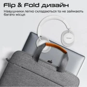 Навушники Promate Takt White (takt.white) (UA)