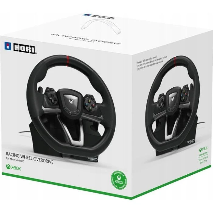 Руль Hori Racing Wheel Overdrive для Xbox та ПК (ACC-0796) (UA) ; Обертання керма: 270 градусів;