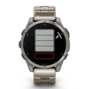 Смарт-годинники Garmin fenix 8 47mm, AMOLED, Saph, Ti/Bare/Graphite w/TiBand,Excl, GPS (010-02904-40) (UA)