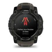 Смарт-часы Garmin Instinct 3, 50mm, AMOLED, Black Bezel with Charcoal Band, GPS (010-03020-00) (UA)