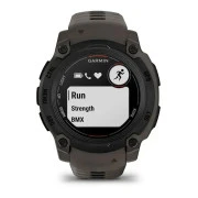 Смарт-годинники Garmin Instinct E, 40 мм, чорна рамка з графітовим ремінцем, GPS (010-02932-00) (UA)
