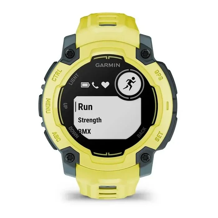 Смарт-годинники Garmin Instinct E, 45 мм, ElectricLimeBezel з ElectricLimeBand, GPS (010-02933-01) (UA)