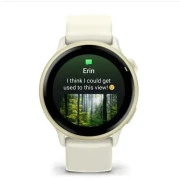 Смарт-часы Garmin vivoactive 6, Bone/Lunar Gold, GPS (010-02985-01) (UA)