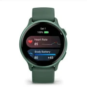Смарт-годинники Garmin vivoactive 6, Jasper Green/J. Green Metallic, GPS (010-02985-02) (UA)