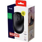 Trust Yvi+ Silent Wireless/Bluetooth Glossy Black (25512) (UA)