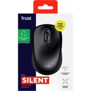 Trust Yvi+ Silent Wireless/Bluetooth Glossy Black (25512) (UA)