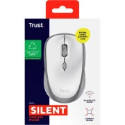 Trust Yvi+ Silent Wireless/Bluetooth White (25513) (UA)