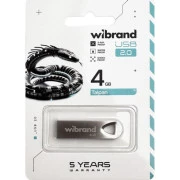 Wibrand 4GB Taipan Silver USB 2.0 (WI2.0/TA4U2S) (UA)