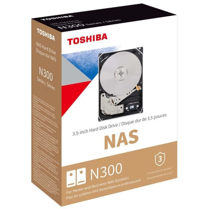 3.5 14TB Toshiba (MG09ACA14TE) (UA) ; Скорость вращения шпинделя: 7200