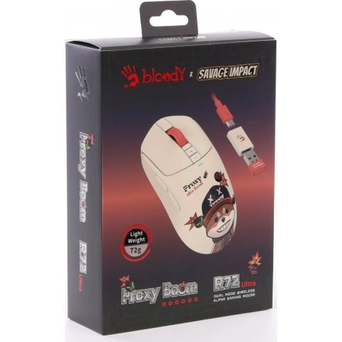 A4Tech Bloody R72 Ultra Wireless Proxy Boom (4711421001274) (UA) ; Подключение: беспроводное;