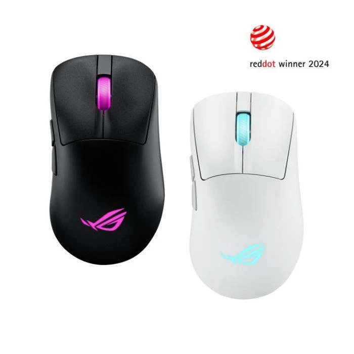ASUS ROG Keris II Origin Wireless/Bluetooth/USB White (90MP04A0-BMUA10) (UA) ; Призначення: для комп'ютера,