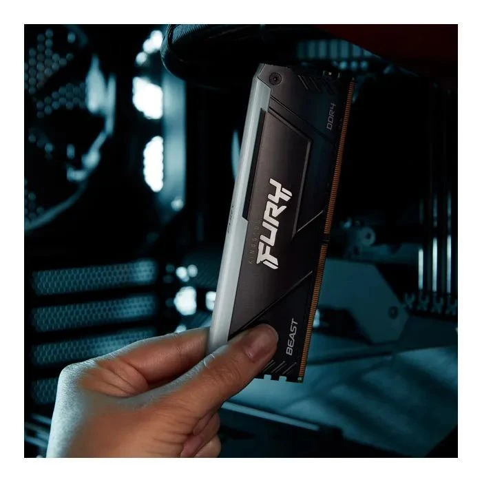 DDR4 16GB (2x8GB) 3200 MHz Beast Black Kingston Fury (ex.HyperX) (KF432C16BB2AK2/16WP) (UA) ; Обсяг пам'яті: 16 ГБ; Кількість