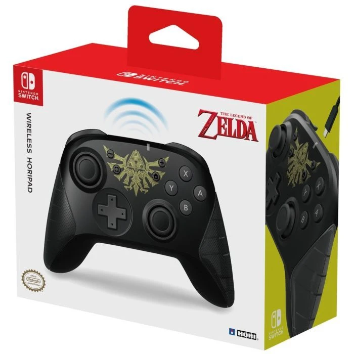 Геймпад Hori Horipad Wireless Zelda TotK (NSW, Switch) (ACC-0955) (UA) ; Платформа: Nintendo Switch; Количество