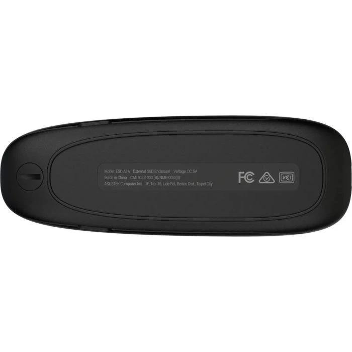 Карман зовнішній ASUS SSD PCIe NVMe M.2 2230/2242/2260/2280 USB Type-C 3.2 Gen 2x1 чорний (90DD02R0-M09000) (UA)