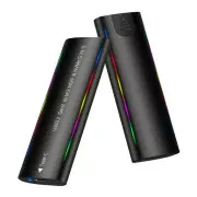 Карман зовнішній Dynamode M.2 SSD NVMe/SATA combo USB3.2 GEN2 Type-C алюміній чорний (DM-CAD-SSD10) (UA)