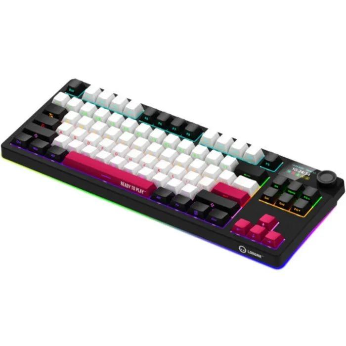 Lorgar KBP70TKLW Wireless TKL Mechanical Pro UA Black/Red (LRG-KBP70TKLW-BK-US) (UA) ; Назначение: для телевизора;