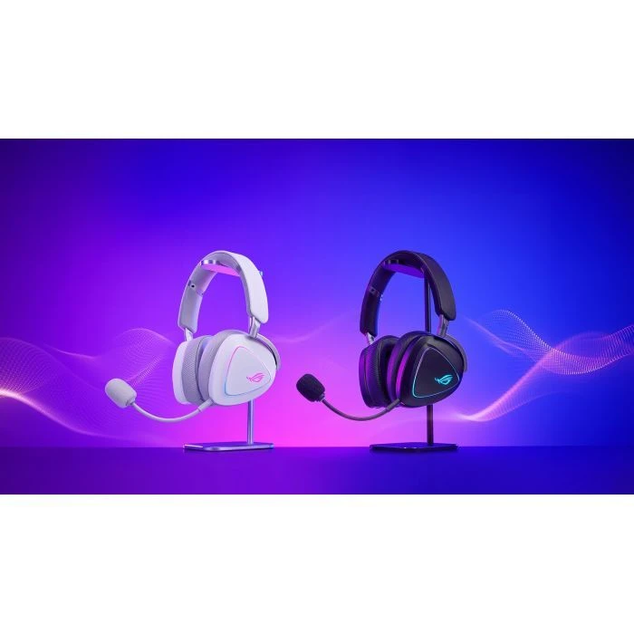 Наушники ASUS ROG Delta II White (90YH03W0-BHUA10) (UA) ; Назначение: для телефона, для