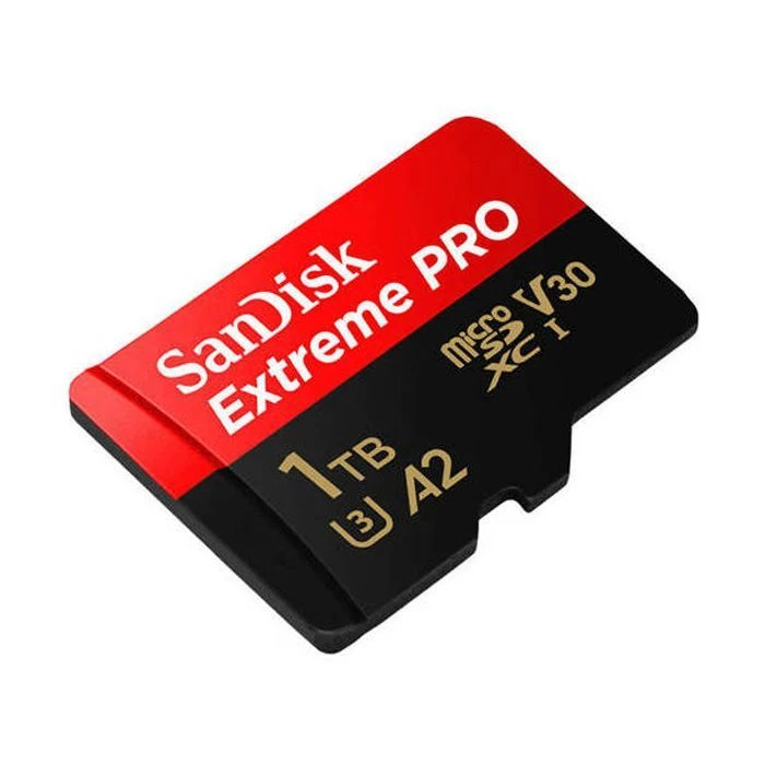 SanDisk 1 TB microSDXC UHS-I U3 Extreme Pro+SD Adapter (SDSQXCD-1T00-GN6MA) (UA)
