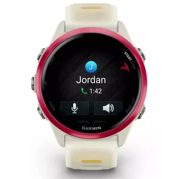 Смарт-годинники Garmin Forerunner 570 - 42MM, Bone/Raspberry/Mango, GPS (010-02970-02) (UA)