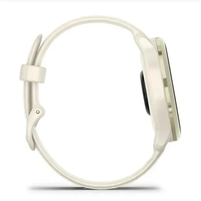 Смарт-годинник Garmin vivoactive 6, Bone/Lunar Gold, GPS (010-02985-01) (UA)