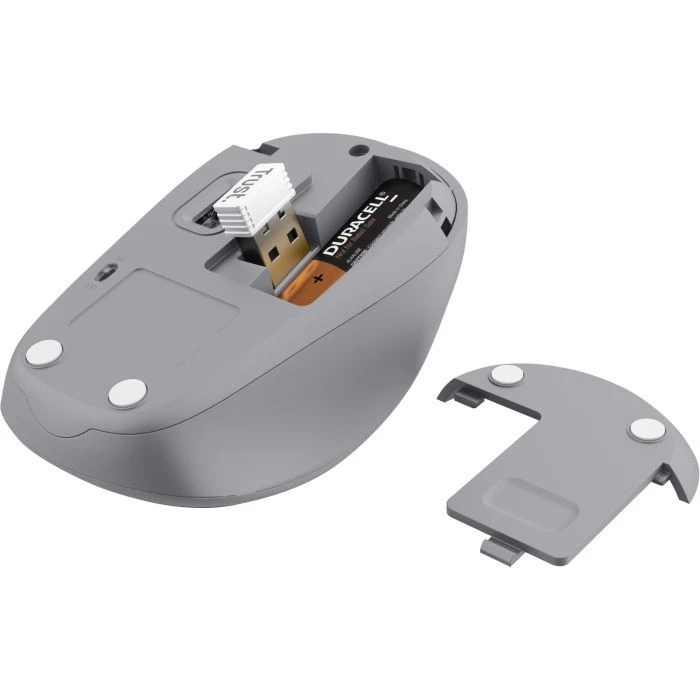 Trust Yvi+ Silent Wireless/Bluetooth White (25513) (UA)