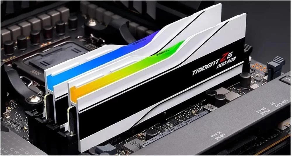 G.Skill 32 GB (2x16GB) DDR5-6000 MHz Trident Z5 Neo RGB (F5-6000J2836G16GX2-TZ5NRW) (UA) Бренд: G.Skill; Призначення: Пам'ять