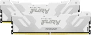 Kingston FURY 32 GB (2x16GB) DDR5 8000 MHz Renegade White/Silver (KF580C38RWK2-32) (UA)