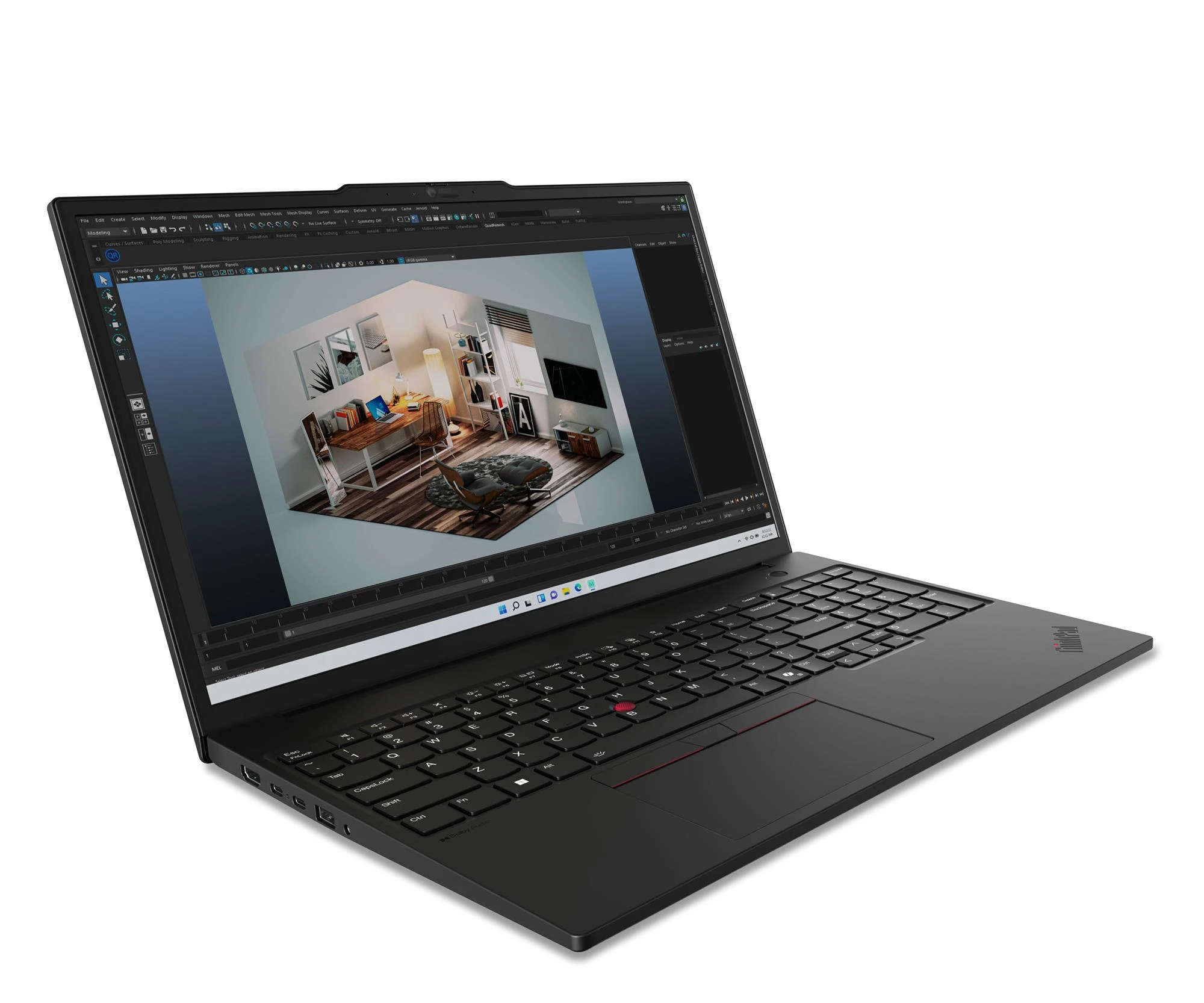 Lenovo ThinkPad P16s Ultra 7-165H/32GB/1TB/Win11P RTX500 OLED (21KS000KPB) Процесор: Intel® Core™ Ultra 7 165H (16