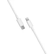 Дата кабель USB-C to Lightning 1.0m 18W MFi White Xiaomi (703289) (UA)