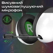 Навушники з мікрофоном Vertux BB-8 White (UA)
