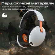 Навушники з мікрофоном Vertux BB-8 White (UA)
