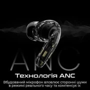 Навушники TWS HiFuture Flybuds4 Black (flybuds4.black) (UA)