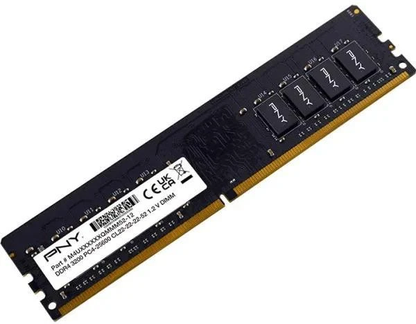 PNY 8 GB DDR4 3200 MHz (MD8GSD43200-SI) (UA) Бренд: PNY; Призначення: Пам'ять