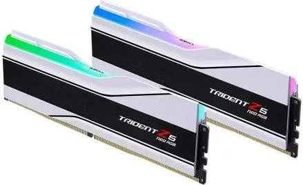 G.Skill 48 GB (2x24GB) DDR5 6400 MHz Trident Z5 Neo RGB (F5-6400J3239F24GX2-TZ5NRW) (UA) Бренд: G.Skill; Назначение: Память